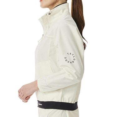 テーラーメイド TaylorMade　レディース サークルロゴ 長袖 クロップド ジャケット TL528　2025年モデル 詳細1 詳細4