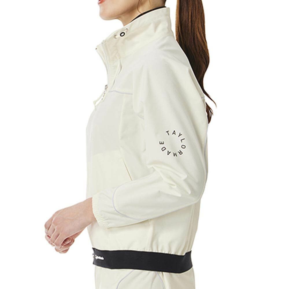テーラーメイド TaylorMade　レディース サークルロゴ 長袖 クロップド ジャケット TL528　2025年モデル 詳細1 詳細4