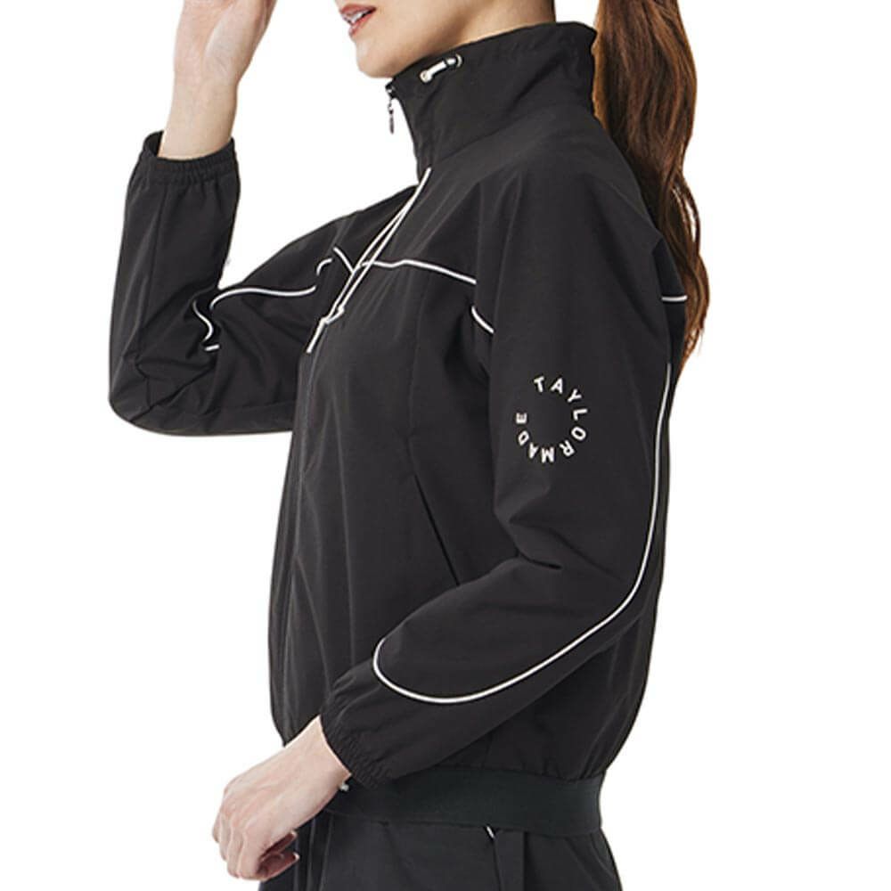 テーラーメイド TaylorMade　レディース サークルロゴ 長袖 クロップド ジャケット TL528　2025年モデル 詳細1 詳細12