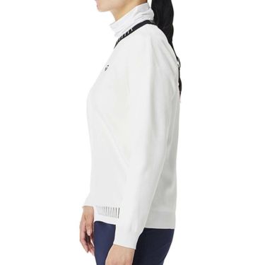 テーラーメイド TaylorMade　レディース ステッチド 長袖 クルーネック セーター TL529　2025年モデル 詳細1 詳細4