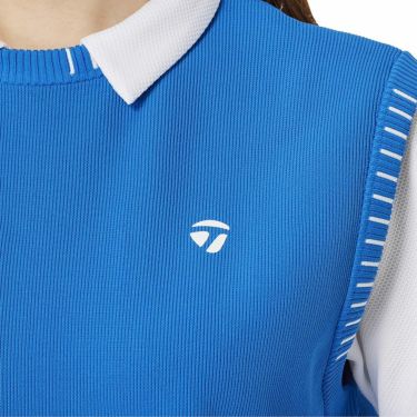 テーラーメイド TaylorMade　レディース ステッチド クルーネック ベスト TL530　2025年モデル 詳細1 詳細11