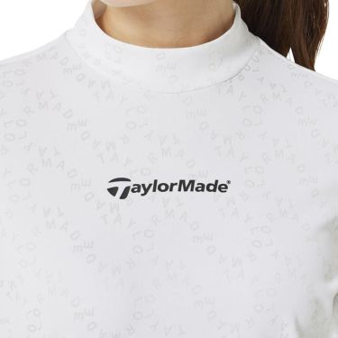 テーラーメイド TaylorMade　レディース サークルロゴ 長袖 モックネック シャツ TL537　2025年モデル 詳細1 詳細5