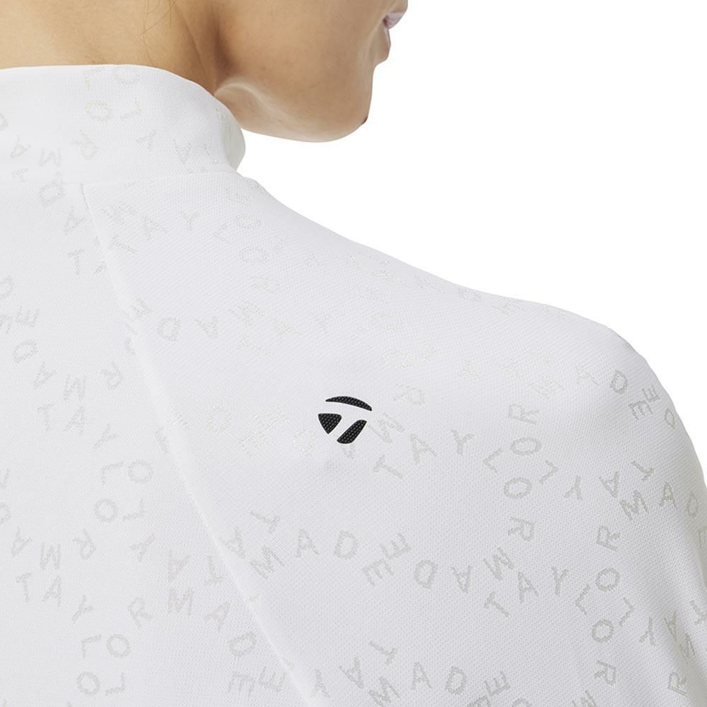 テーラーメイド TaylorMade　レディース サークルロゴ 長袖 モックネック シャツ TL537　2025年モデル 詳細1 詳細6