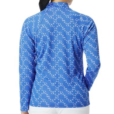 テーラーメイド TaylorMade　レディース サークルロゴ 長袖 モックネック シャツ TL537　2025年モデル 詳細1 詳細8