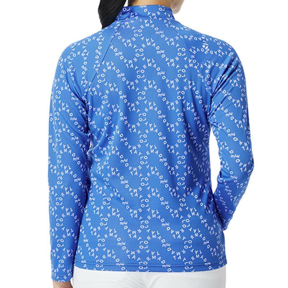 テーラーメイド TaylorMade　レディース サークルロゴ 長袖 モックネック シャツ TL537　2025年モデル 詳細1 詳細8