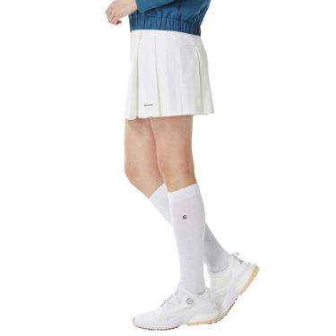 テーラーメイド TaylorMade　レディース ハイウエスト レイヤー プリーツ インナーパンツ一体型 スカート TL526　2025年モデル 詳細1 詳細4