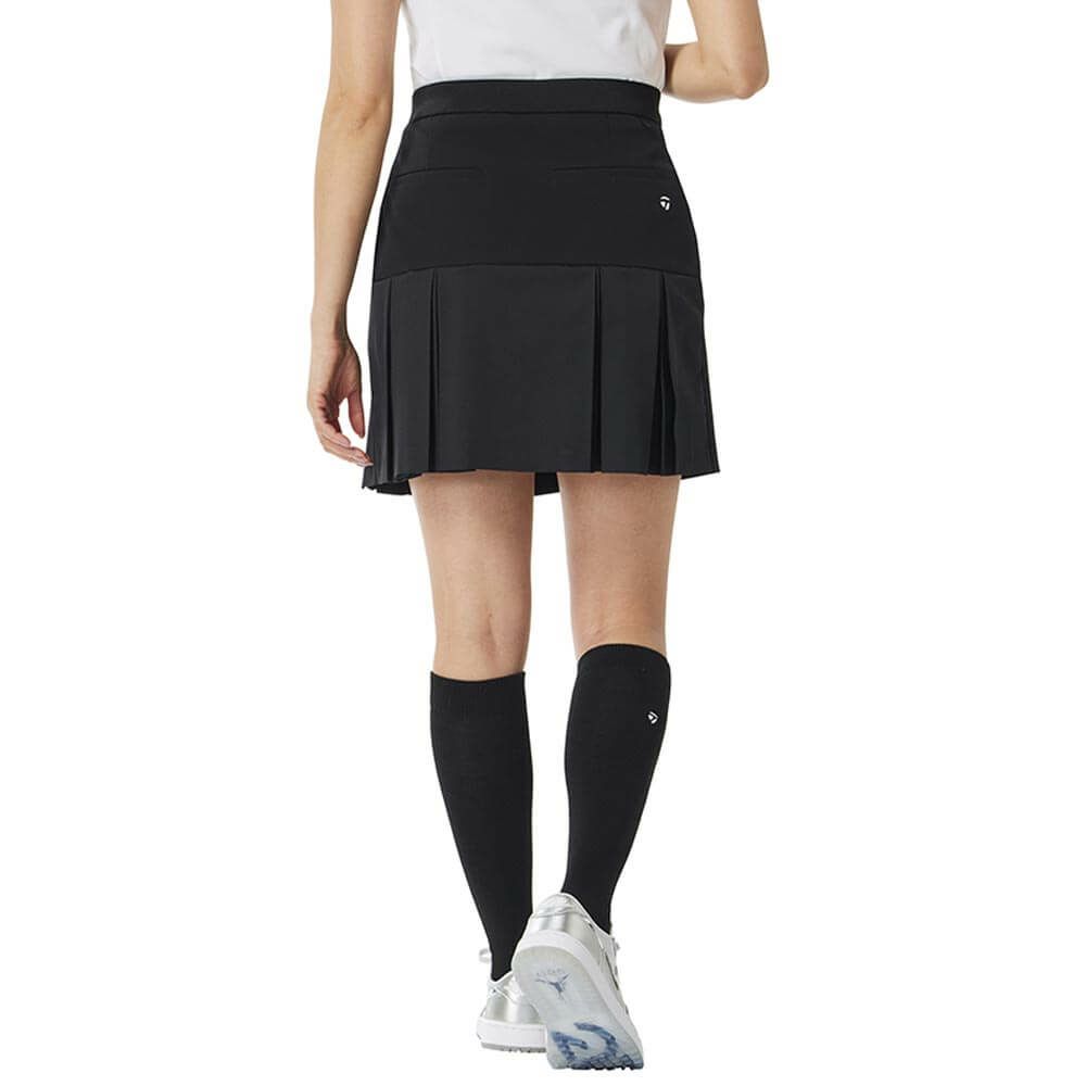 テーラーメイド TaylorMade　レディース ハイウエスト レイヤー プリーツ インナーパンツ一体型 スカート TL526　2025年モデル 詳細1 詳細8