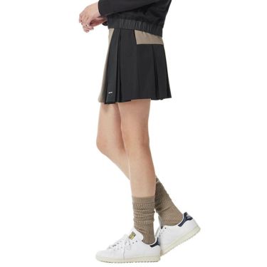 テーラーメイド TaylorMade　レディース ハイウエスト レイヤー プリーツ インナーパンツ一体型 スカート TL526　2025年モデル 詳細1 詳細14