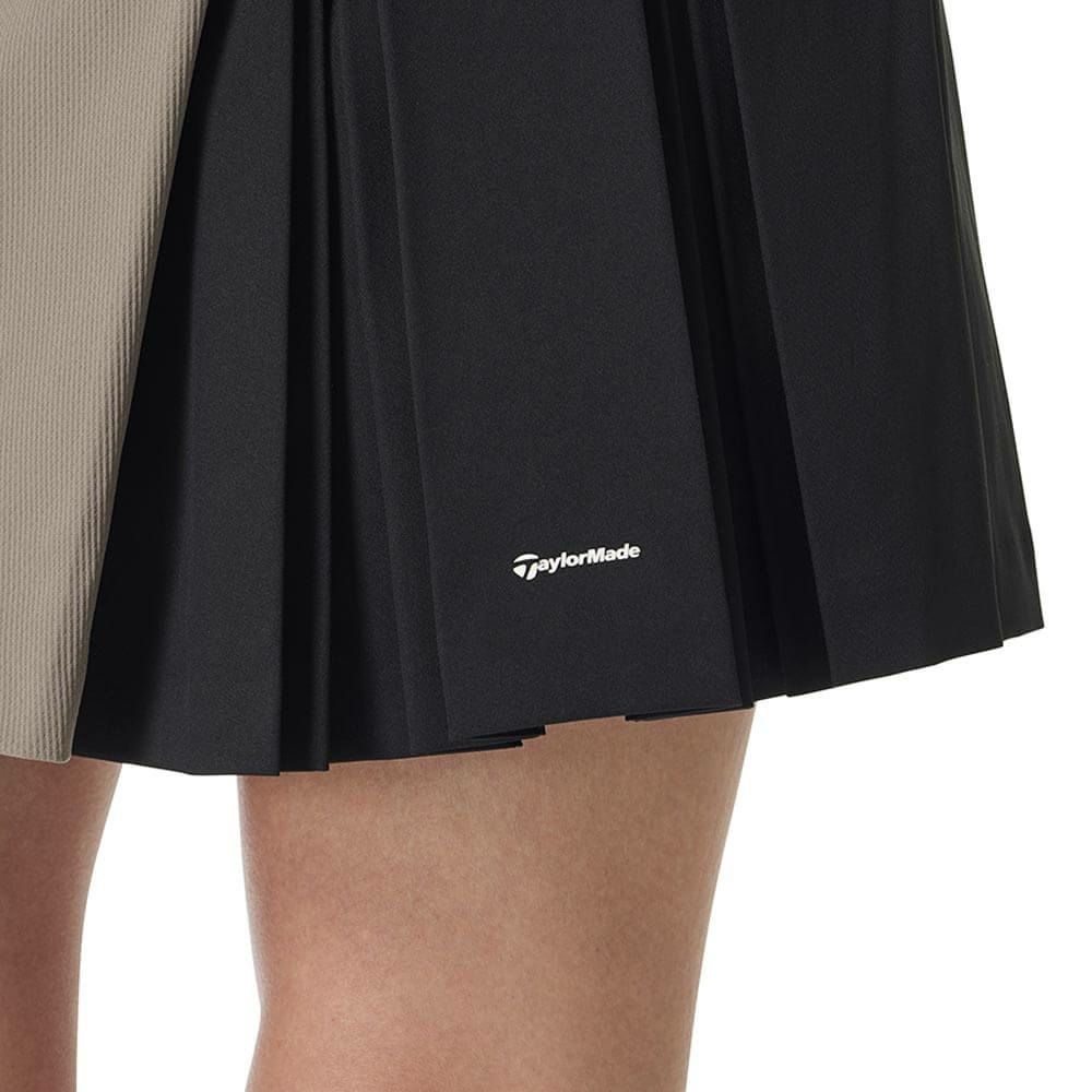 テーラーメイド TaylorMade　レディース ハイウエスト レイヤー プリーツ インナーパンツ一体型 スカート TL526　2025年モデル 詳細1 詳細15