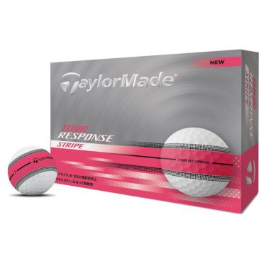 テーラーメイド　ツアーレスポンス ストライプ 2025年モデル ゴルフボール　2ダースセット （12球入り×2箱） 詳細1 詳細5