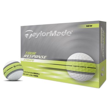 テーラーメイド　ツアーレスポンス ストライプ 2025年モデル ゴルフボール　3ダースセット （12球入り×3箱） 詳細1 詳細2