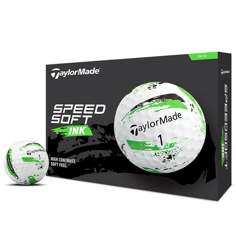 テーラーメイド　SPEED SOFT INK 2024年モデル ゴルフボール　2ダースセット （12球入り×2箱） 詳細1 詳細3