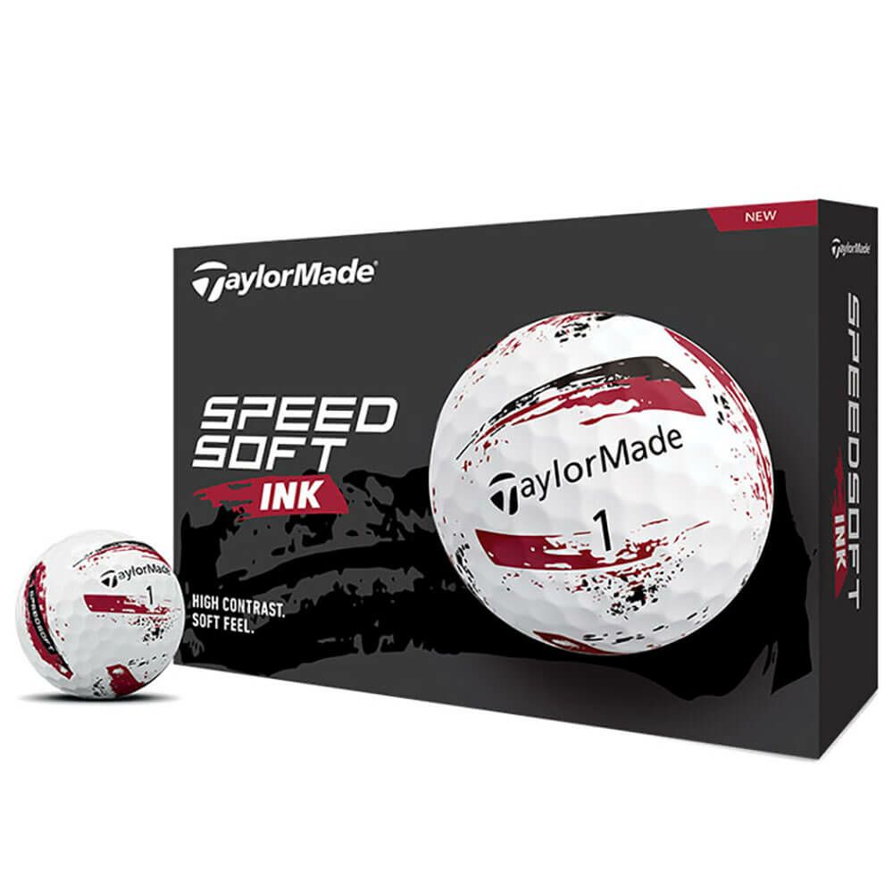 テーラーメイド　SPEED SOFT INK 2024年モデル ゴルフボール　3ダースセット （12球入り×3箱） 詳細1 詳細2