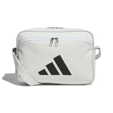 アディダス adidas　ユニセックス マルチスポーツ ショルダーバッグ エナメルバッグ ホワイト BUZ85 IB0298