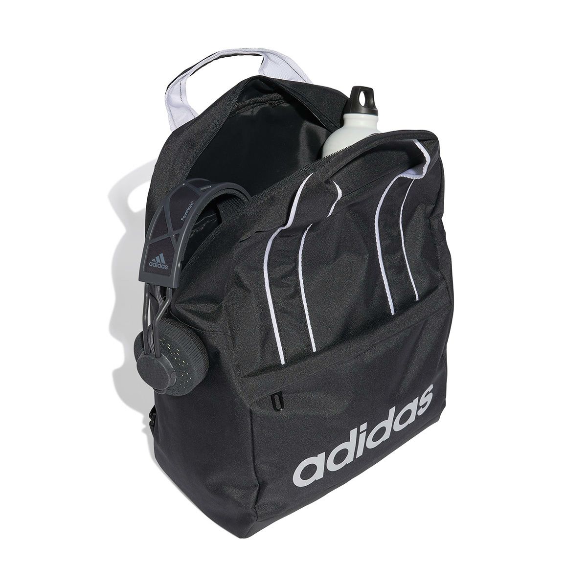 アディダス adidas　 マルチスポーツ バックパック アディダス リニア エッセンシャルズ バックパック ブラック/シルバーメタリック JVA74 JN4344 詳細4