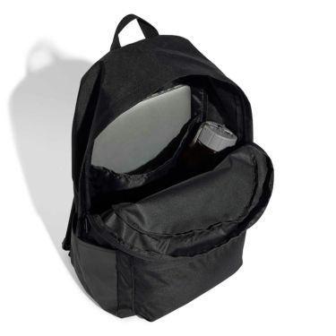 アディダス adidas　ユニセックス マルチスポーツ バックパック クラシック 3バーロゴ バックパック 27.5L ブラック/ゴールドメタリック KSI74 IS7048 詳細4