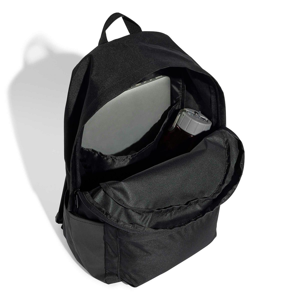 アディダス adidas　ユニセックス マルチスポーツ バックパック クラシック 3バーロゴ バックパック 27.5L ブラック/ゴールドメタリック KSI74 IS7048 詳細4