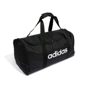 アディダス adidas　 マルチスポーツ ダッフル・ボストン リニア ダッフル ミディアム ブラック/ブラック/ホワイト KWQ26 JD9555 詳細3