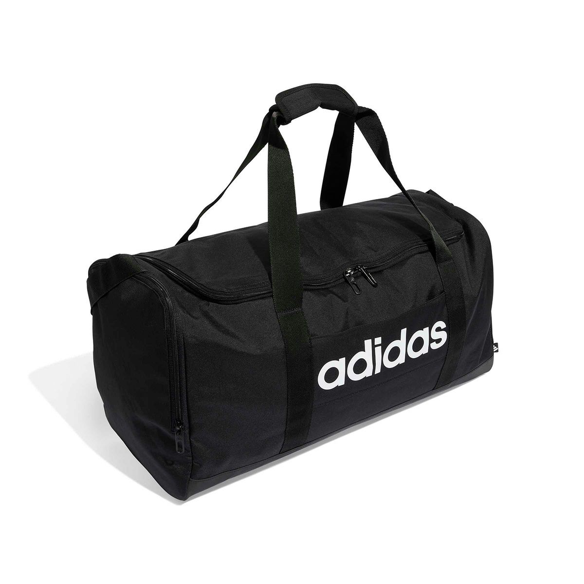 アディダス adidas　 マルチスポーツ ダッフル・ボストン リニア ダッフル ミディアム ブラック/ブラック/ホワイト KWQ26 JD9555 詳細3
