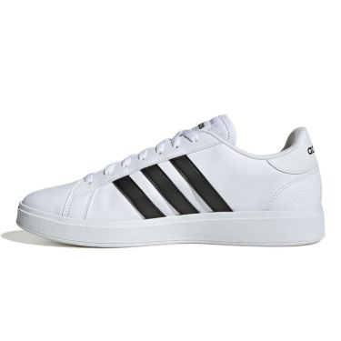 アディダス adidas　ジュニア カジュアル シューズＫＩＤＳ グランドコート ライフスタイル テニス レースアップ / GrandCourt Lifestyle Tennis Lace-Up フットウェアホワイト/マットシルバー/マットシルバー GW6506  詳細4