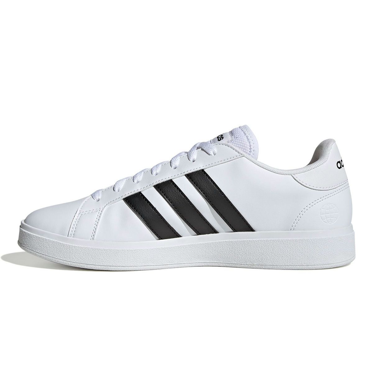アディダス adidas　ジュニア カジュアル シューズＫＩＤＳ グランドコート ライフスタイル テニス レースアップ / GrandCourt Lifestyle Tennis Lace-Up フットウェアホワイト/マットシルバー/マットシルバー GW6506  詳細4