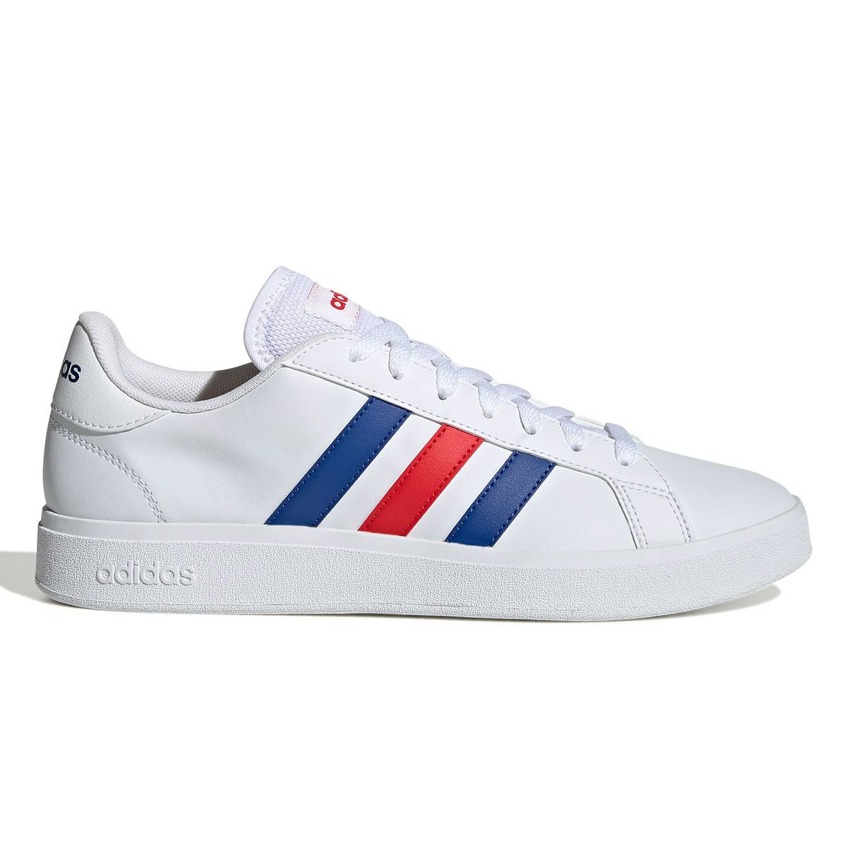 アディダス adidas　グランドコート TD ライフスタイル スニーカー シューズ フットウェアホワイト/チームロイヤルブルー/ビビッドレッド GW9252  ホワイト（GW9252）