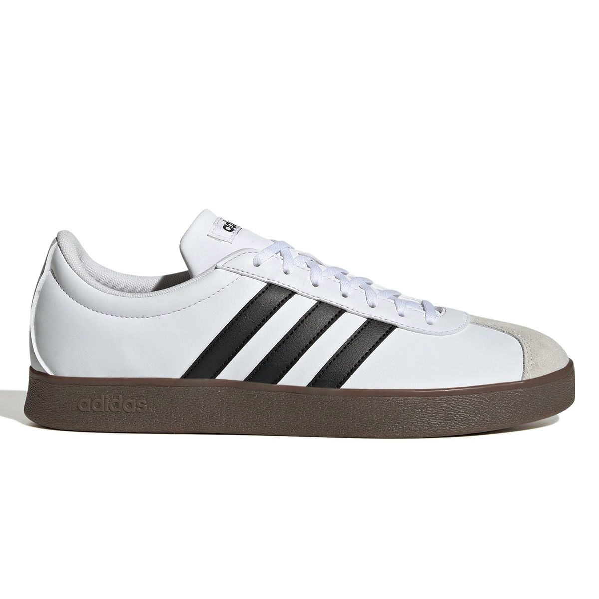 アディダス adidas　VL コート ベース スニーカー シューズ フットウェアホワイト/コアブラック/グレーワン ID3711  ホワイト（ID3711）