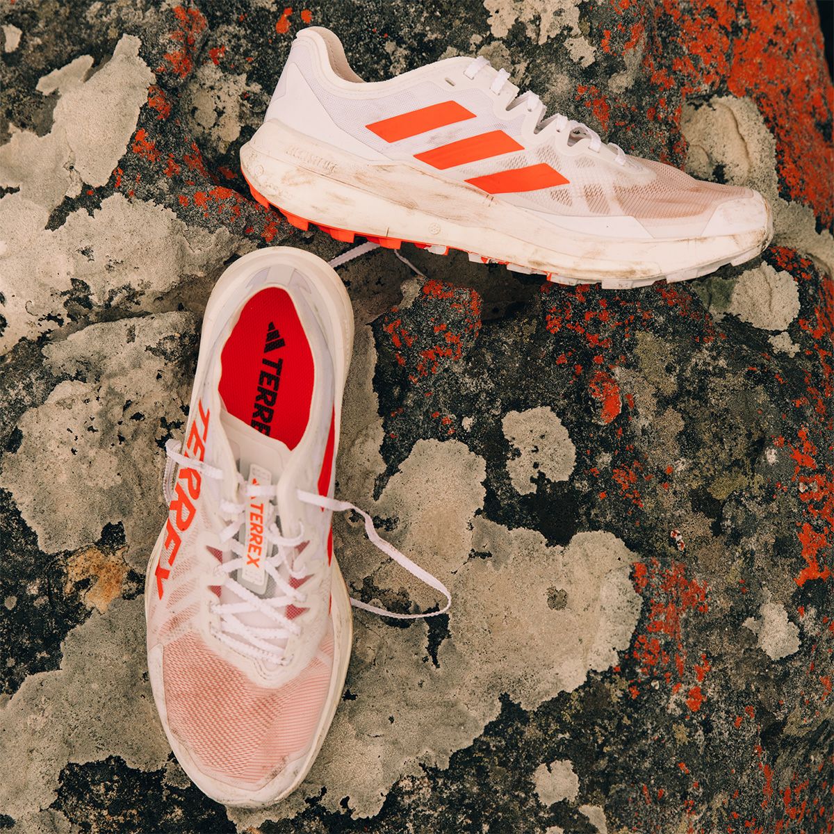 アディダス adidas　メンズ アウトドア ランニングシューズ テレックス アグラヴィック スピード トレイルランニング / Terrex Agravic Speed Trail Running ダッシュグレー/インパクトオレンジ/フットウェアホワイト JI0954  詳細13