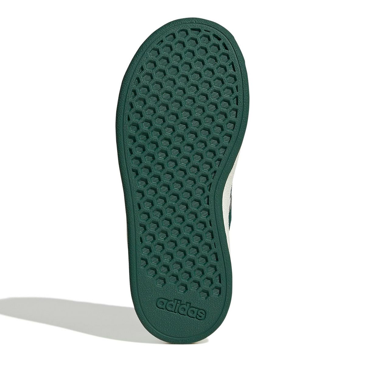 アディダス adidas　ジュニア カジュアル シューズＫＩＤＳ グランドコート ライフスタイル テニス レースアップ / GrandCourt Lifestyle Tennis Lace-Up オフホワイト/カレッジグリーン/コアブラック JQ0704  詳細3