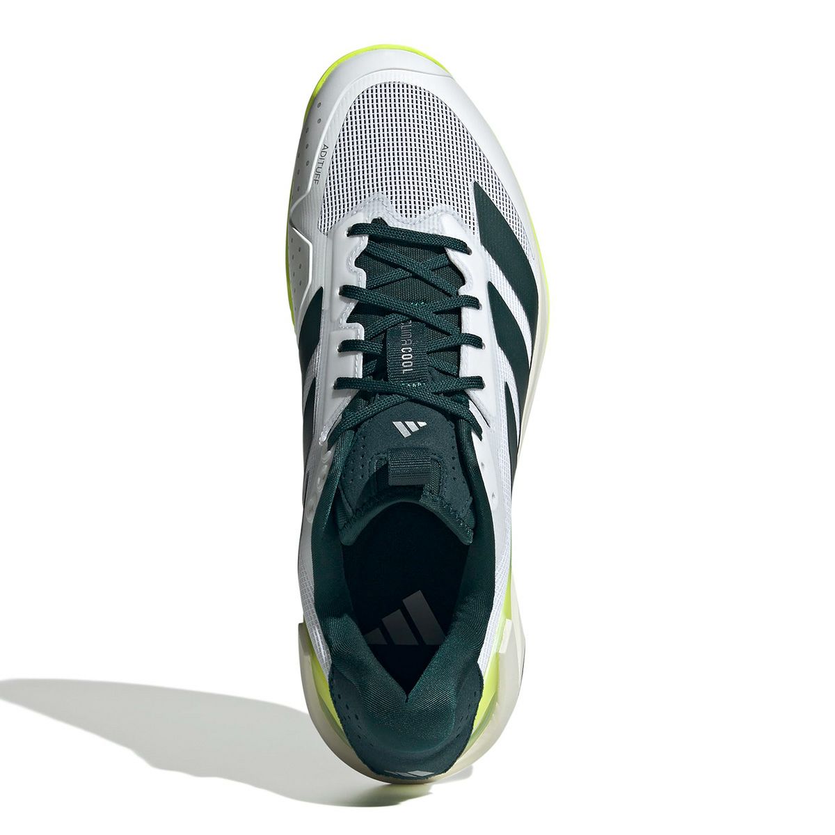 アディダス adidas　メンズ テニス クレー・オムニコートメンズ アディゼロウーバーソニック  5  クレーテニス / ADIZERO UBERSONIC 5 CLAY TENNIS オーロラアイビー/フットウェアホワイト/フットウェアホワイト JR2713  詳細2