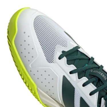 アディダス adidas　メンズ テニス クレー・オムニコートメンズ アディゼロウーバーソニック  5  クレーテニス / ADIZERO UBERSONIC 5 CLAY TENNIS オーロラアイビー/フットウェアホワイト/フットウェアホワイト JR2713  詳細8