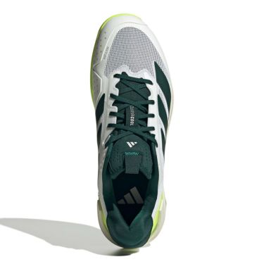 アディダス adidas　メンズ テニス オールコートＭ アディゼロウーバーソニック  5  テニス / ADIZERO UBERSONIC 5 TENNIS フットウェアホワイト/オーロラアイビー/ルシッドレモン JR2714  詳細2