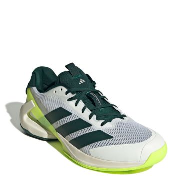 アディダス adidas　メンズ テニス オールコートＭ アディゼロウーバーソニック  5  テニス / ADIZERO UBERSONIC 5 TENNIS フットウェアホワイト/オーロラアイビー/ルシッドレモン JR2714  詳細5