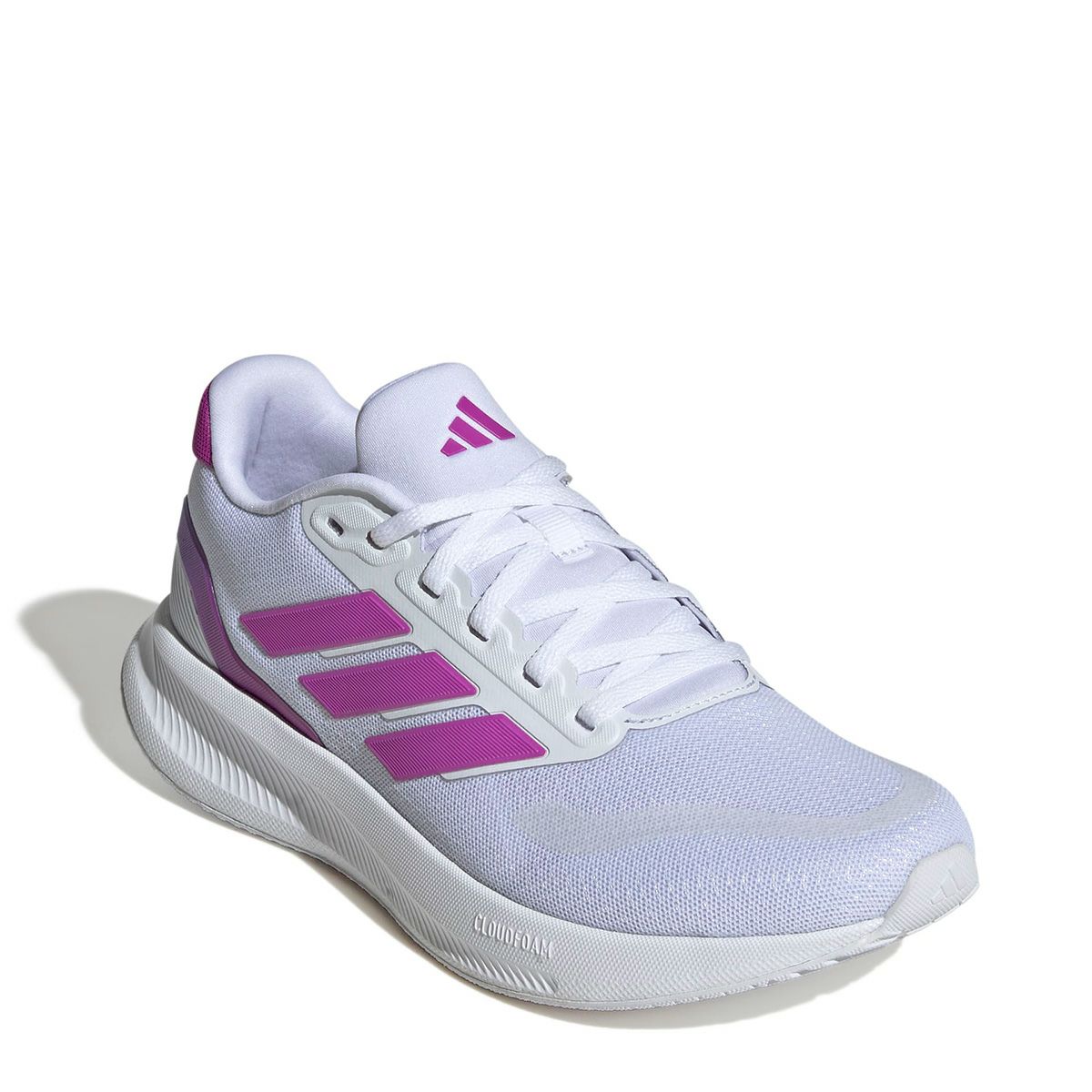 アディダス adidas　レディース カジュアル ランニングシューズウイメンズ コアランナー 5 ランニング / CORERUNNER 5 Running フットウェアホワイト/パープルバースト/セミブルーバースト JR3089  詳細5