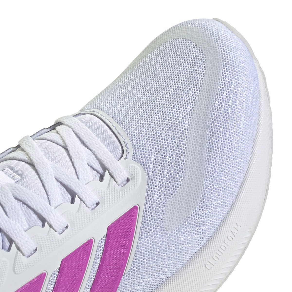 アディダス adidas　レディース カジュアル ランニングシューズウイメンズ コアランナー 5 ランニング / CORERUNNER 5 Running フットウェアホワイト/パープルバースト/セミブルーバースト JR3089  詳細7