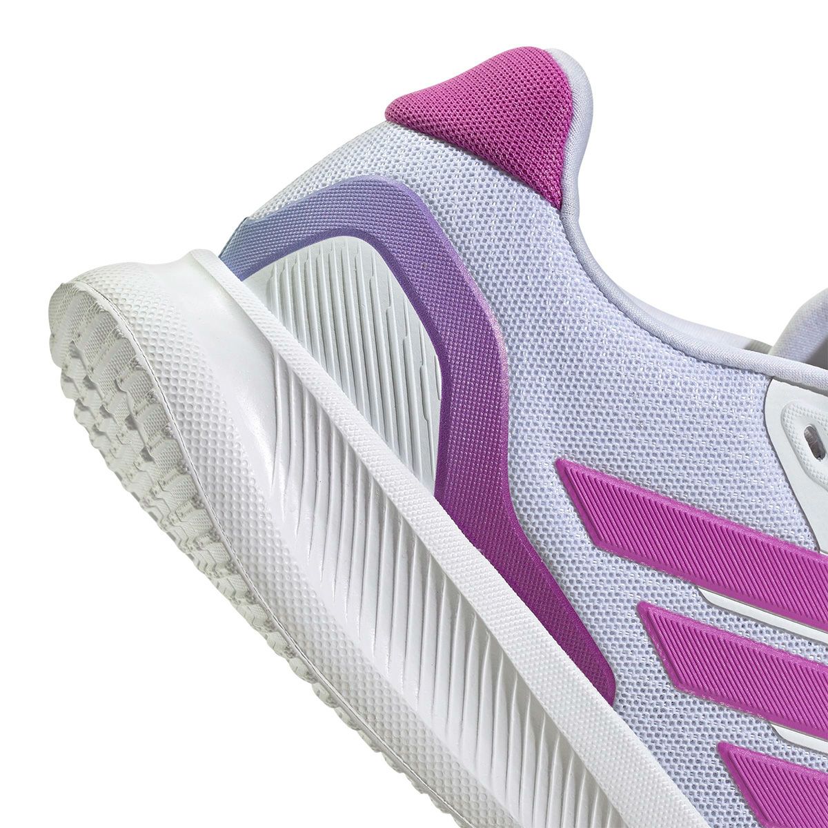 アディダス adidas　レディース カジュアル ランニングシューズウイメンズ コアランナー 5 ランニング / CORERUNNER 5 Running フットウェアホワイト/パープルバースト/セミブルーバースト JR3089  詳細8