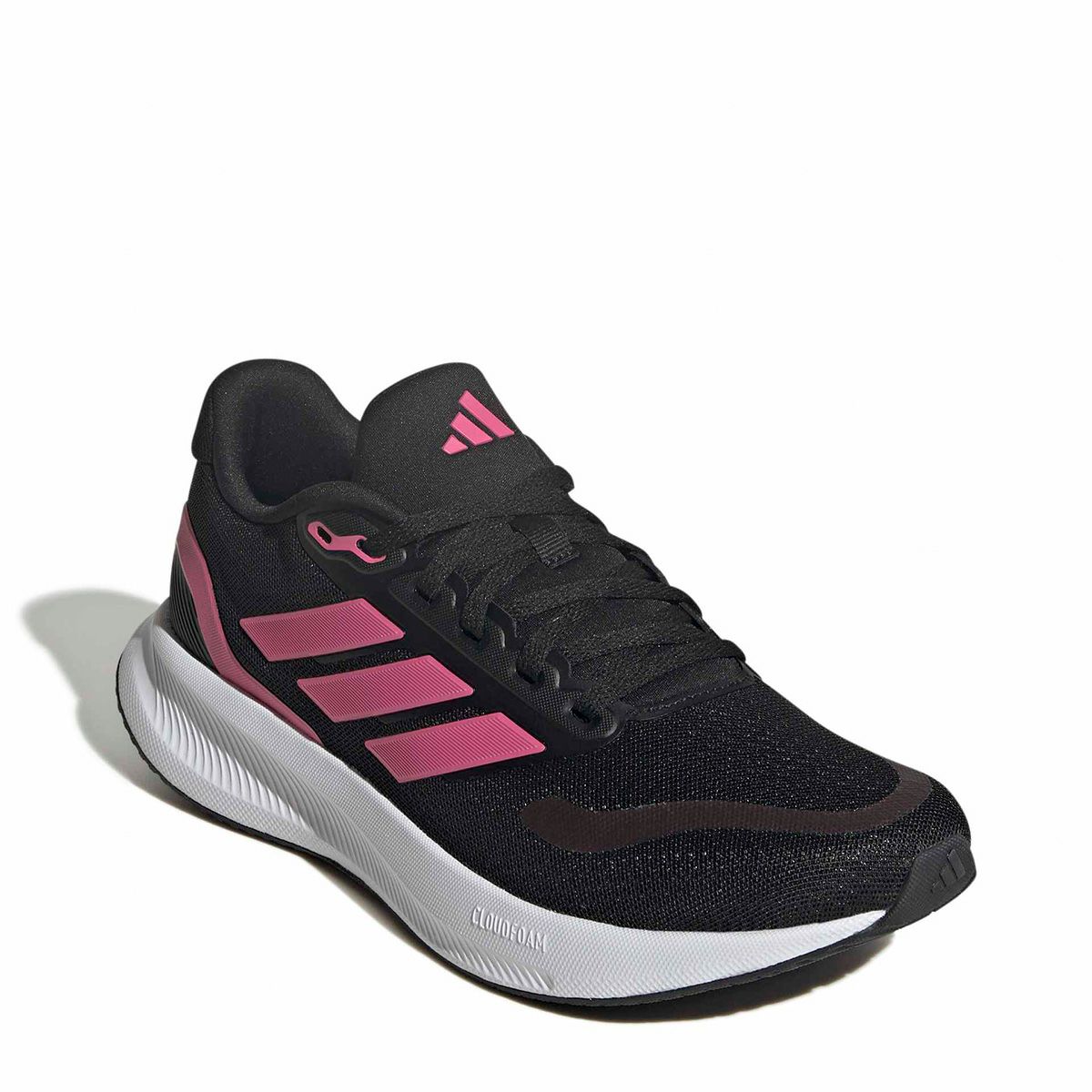 アディダス adidas　レディース カジュアル ランニングシューズウイメンズ コアランナー 5 ランニング / CORERUNNER 5 Running コアブラック/ピンクフュージョン/フットウェアホワイト JR3093  詳細5