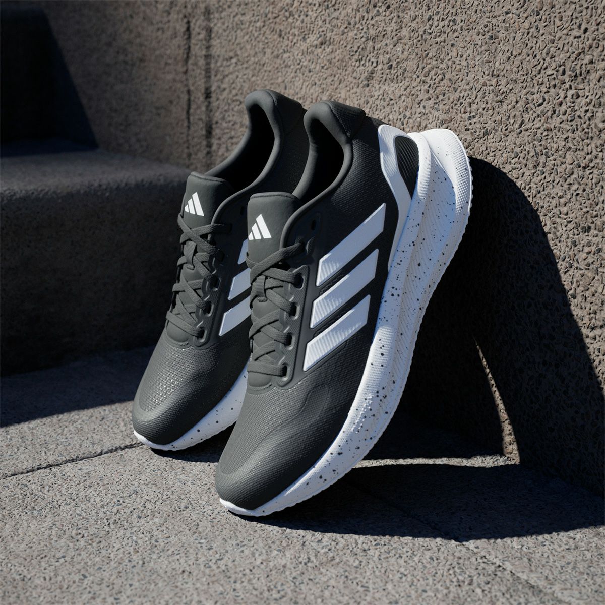 アディダス adidas　レディース カジュアル ランニングシューズウイメンズ コアランナー 5 ランニング / CORERUNNER 5 Running コアブラック/フットウェアホワイト/コアブラック JR5090  詳細11