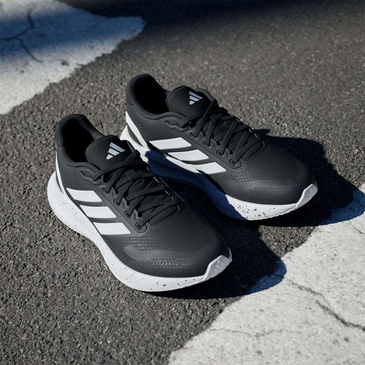 アディダス adidas　レディース カジュアル ランニングシューズウイメンズ コアランナー 5 ランニング / CORERUNNER 5 Running コアブラック/フットウェアホワイト/コアブラック JR5090  詳細13