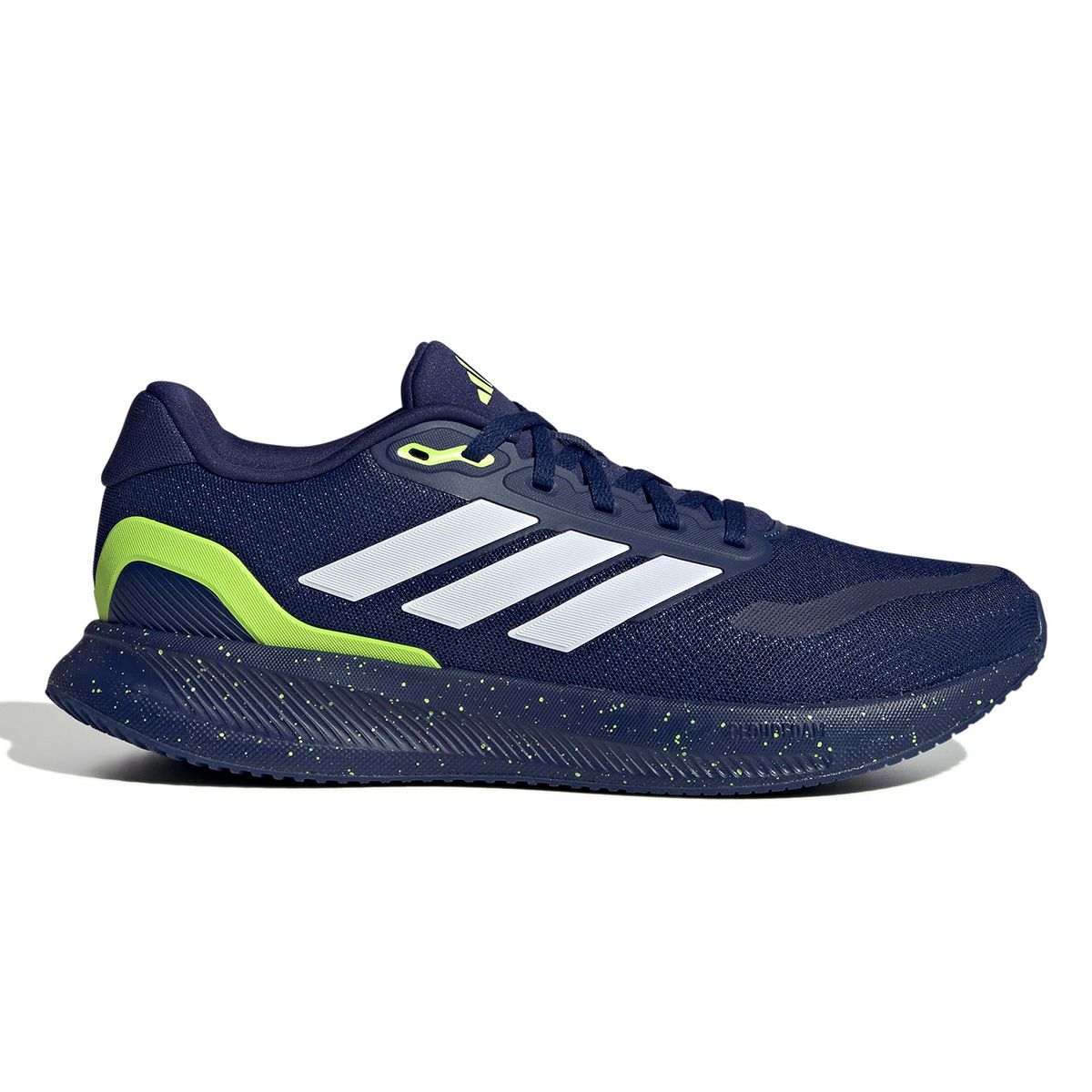 アディダス adidas　メンズ カジュアル ランニングシューズ コアランナー 5 ランニング / CORERUNNER 5 Running ダークブルー/フットウェアホワイト/ハイレゾイエロー JR5521