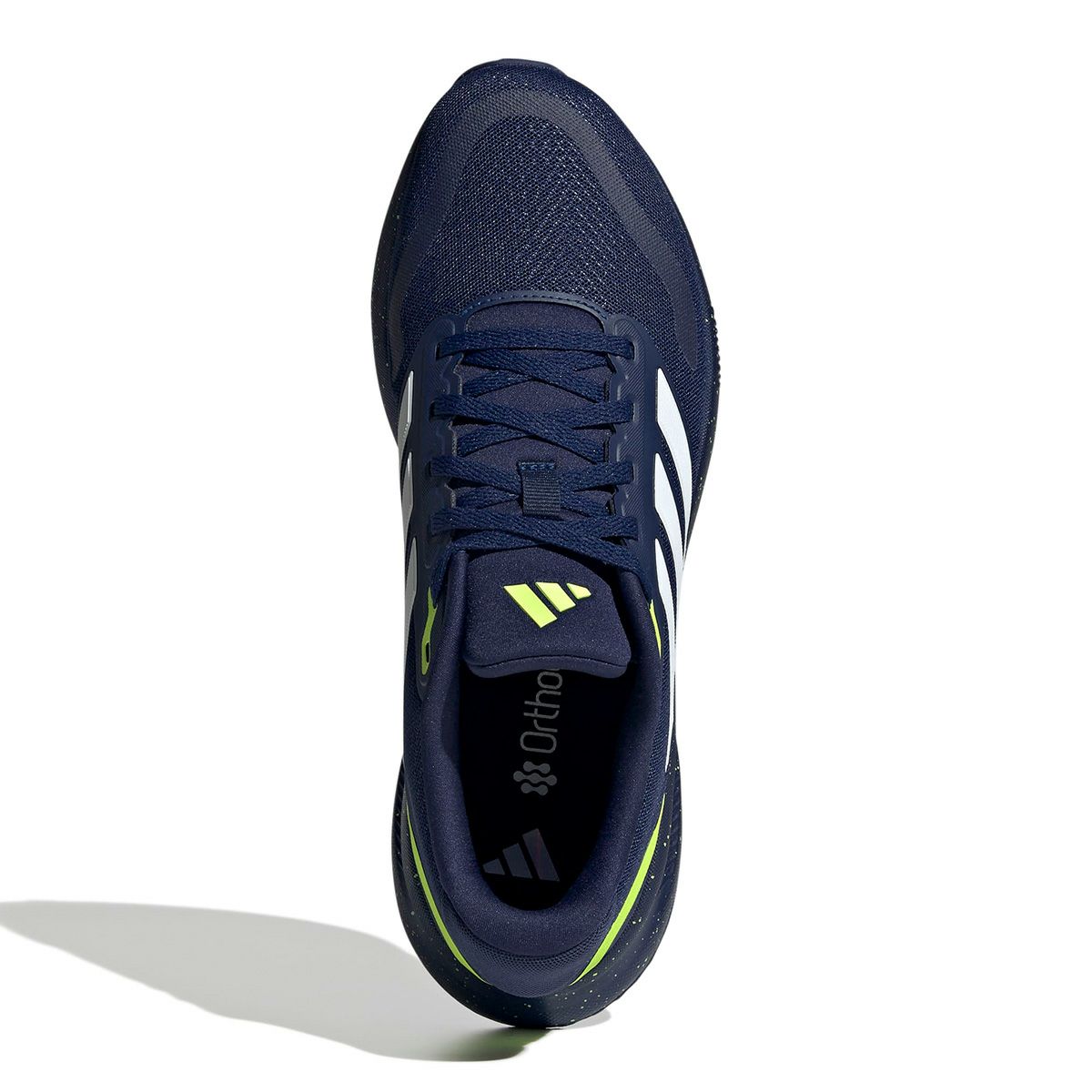 アディダス adidas　メンズ カジュアル ランニングシューズ コアランナー 5 ランニング / CORERUNNER 5 Running ダークブルー/フットウェアホワイト/ハイレゾイエロー JR5521  詳細2