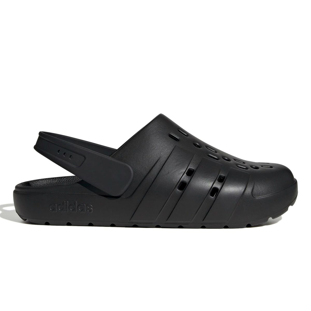 アディダス adidas　アディレッタ クロッグ 2.0 コアブラック/コアブラック/コアブラック JS1131  ブラック（JS1131）