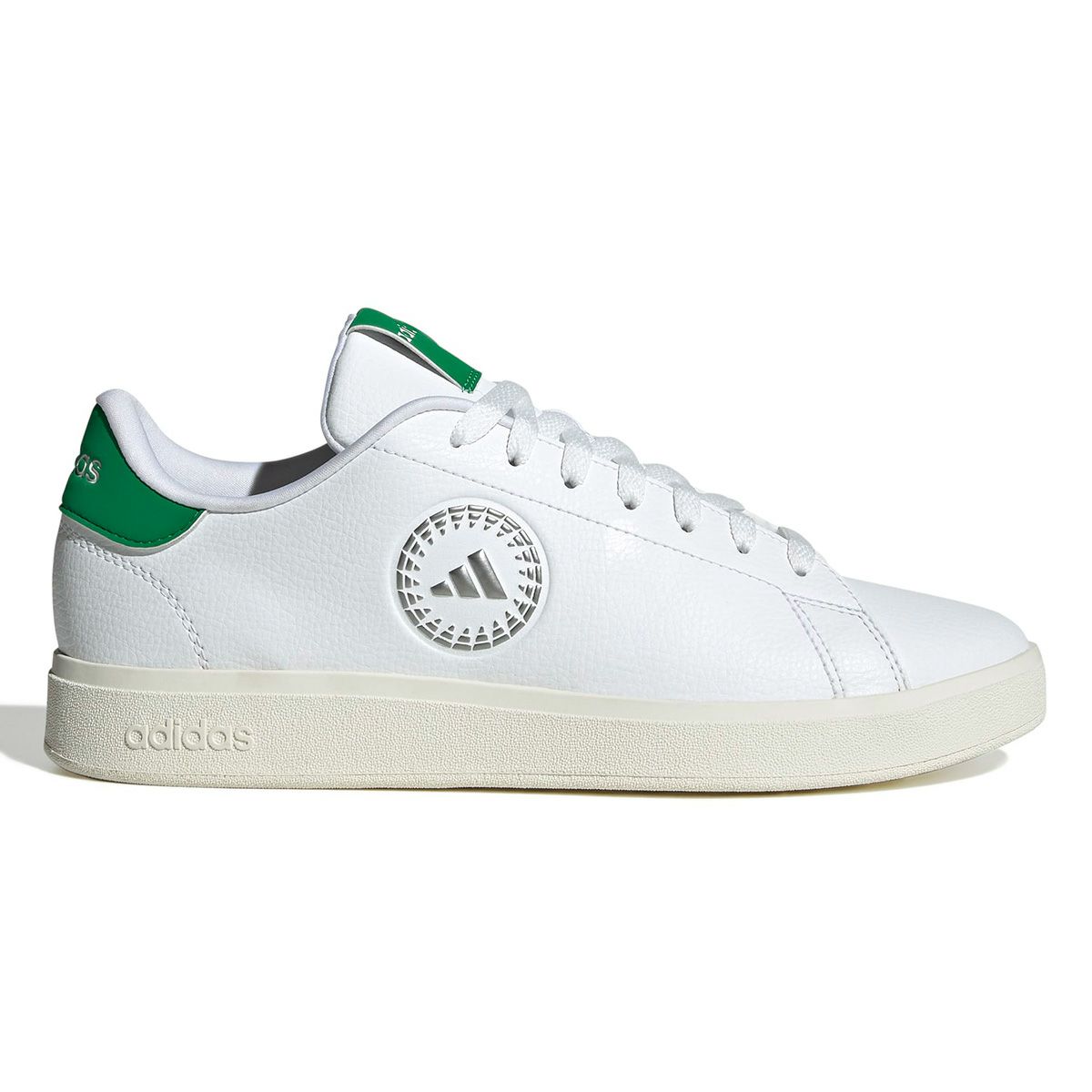 アディダス adidas　アドバンコート ベース 2.0 スニーカー シューズ フットウェアホワイト/アイアンメタリック/グリーン JS4508  ホワイト（JS4508）