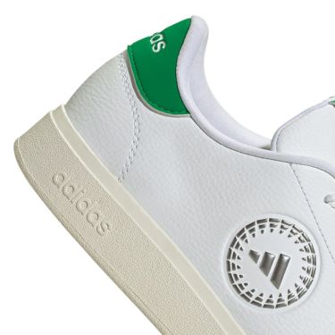 アディダス adidas　ユニセックス カジュアル シューズ アドバンコート ベース 2.0 シューズ / ADVANCOURT Base 2.0 Shoes フットウェアホワイト/アイアンメタリック/グリーン JS4508  詳細8