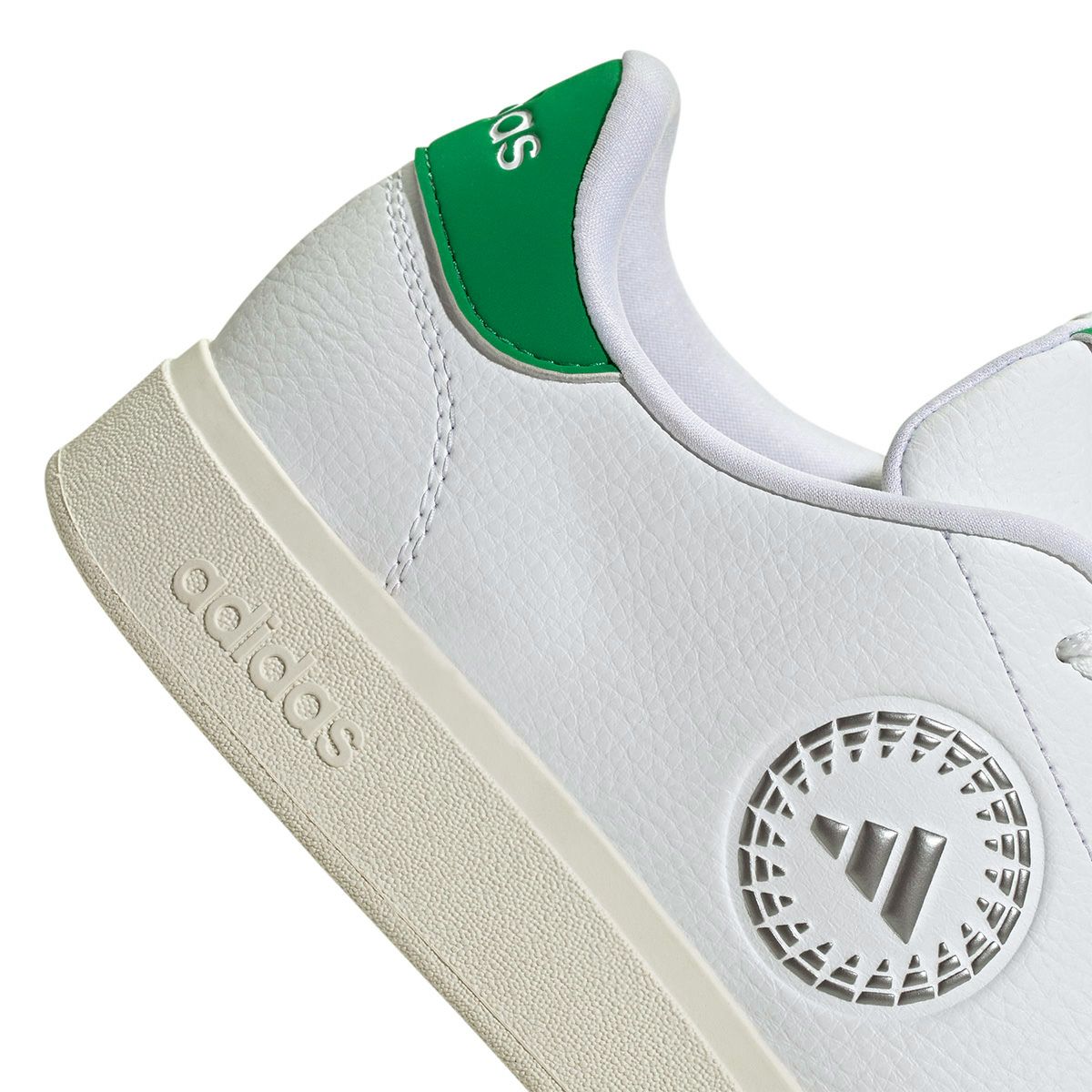 アディダス adidas　ユニセックス カジュアル シューズ アドバンコート ベース 2.0 シューズ / ADVANCOURT Base 2.0 Shoes フットウェアホワイト/アイアンメタリック/グリーン JS4508  詳細8