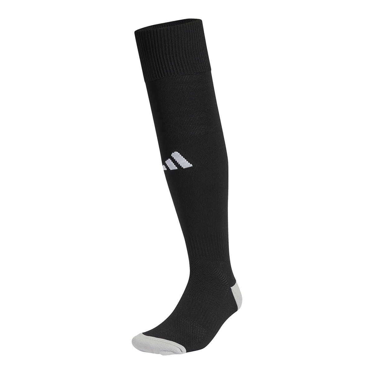 アディダス adidas　ユニセックス サッカー ソックス ミラノ ソックス 2足組 ブラック KPW74 JD1902 ブラック（JD1902）