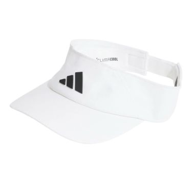 アディダス adidas　クライマクール バイザー ホワイト/ブラック KQC80 JN6085 ホワイト（JN6085）
