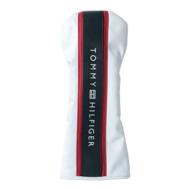 トミー ヒルフィガー ゴルフ　スリッポン型 ヘッドカバー ドライバー用 THMG1FH1 00 ホワイト　2025年モデル ホワイト