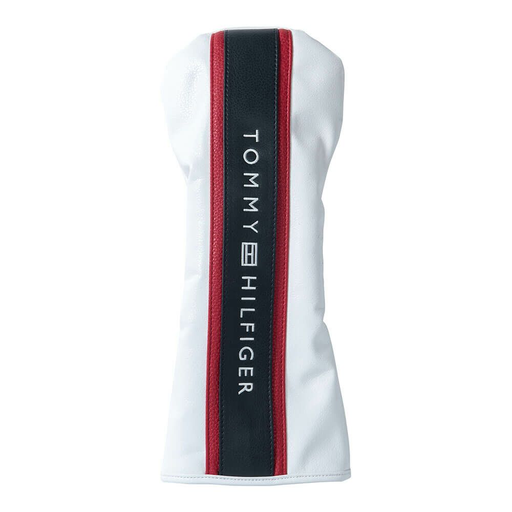 トミー ヒルフィガー ゴルフ　スリッポン型 ヘッドカバー ドライバー用 THMG1FH1 00 ホワイト　2025年モデル ホワイト