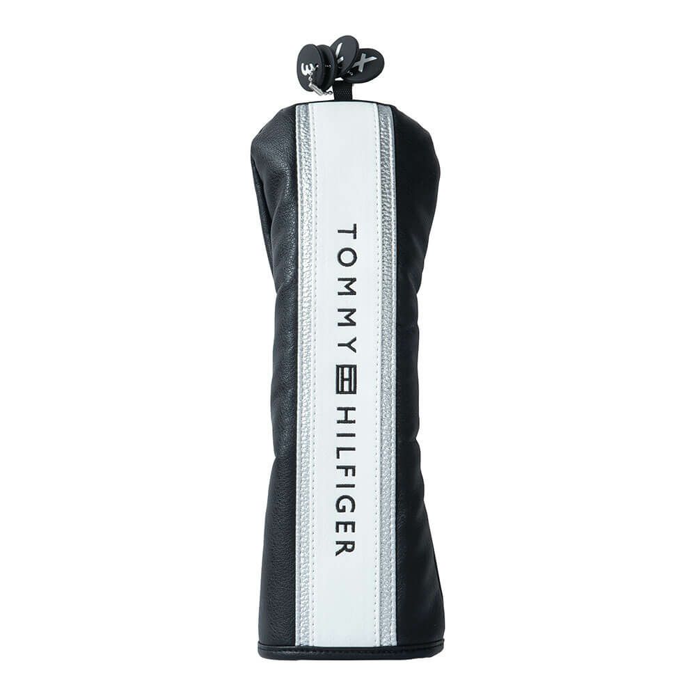 トミー ヒルフィガー ゴルフ　スリッポン型 ヘッドカバー フェアウェイウッド用 THMG1FH2 10 ブラック　2025年モデル ブラック